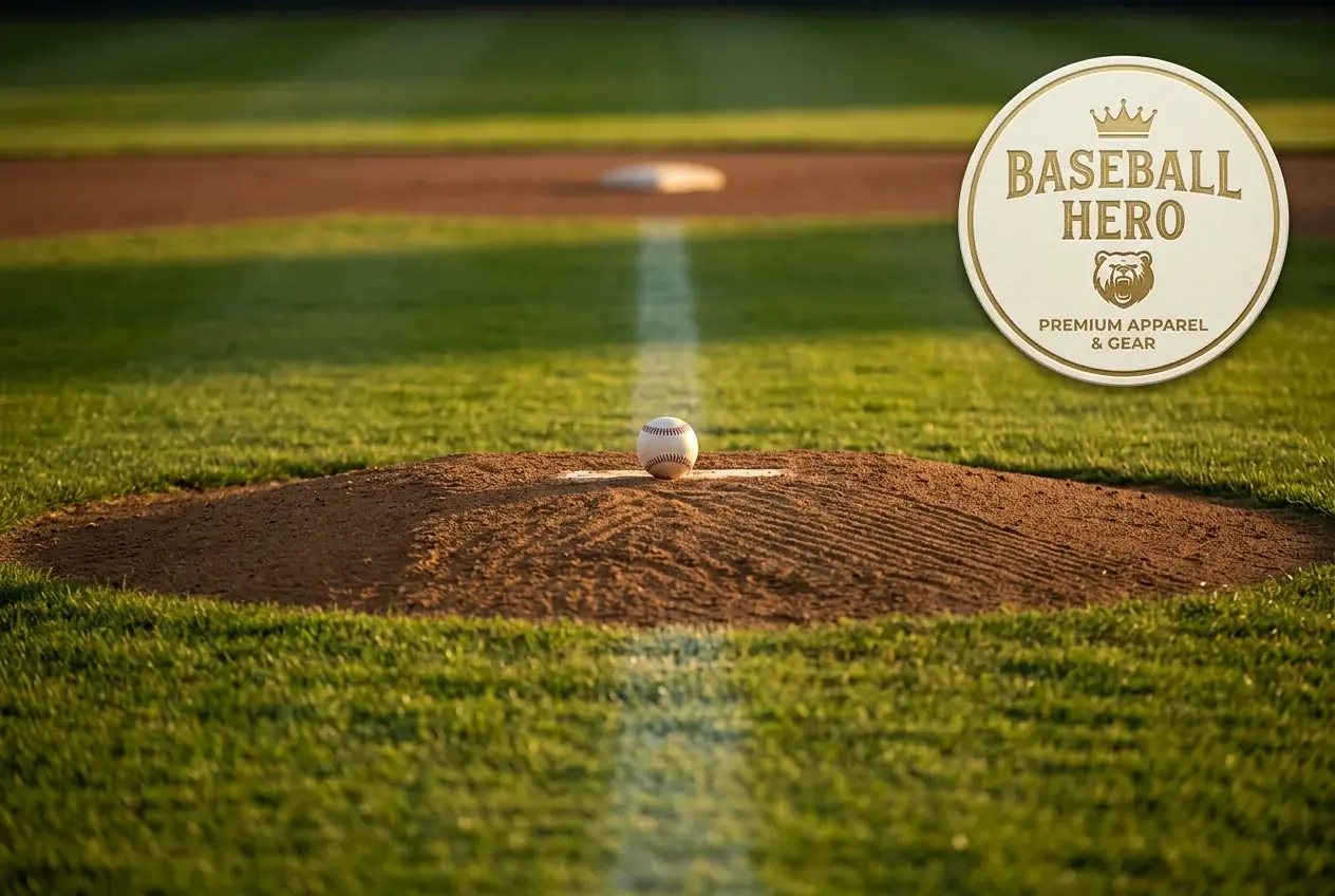 Baseball diamond viewed from behind home plate with betting data overlay on the scoreboard